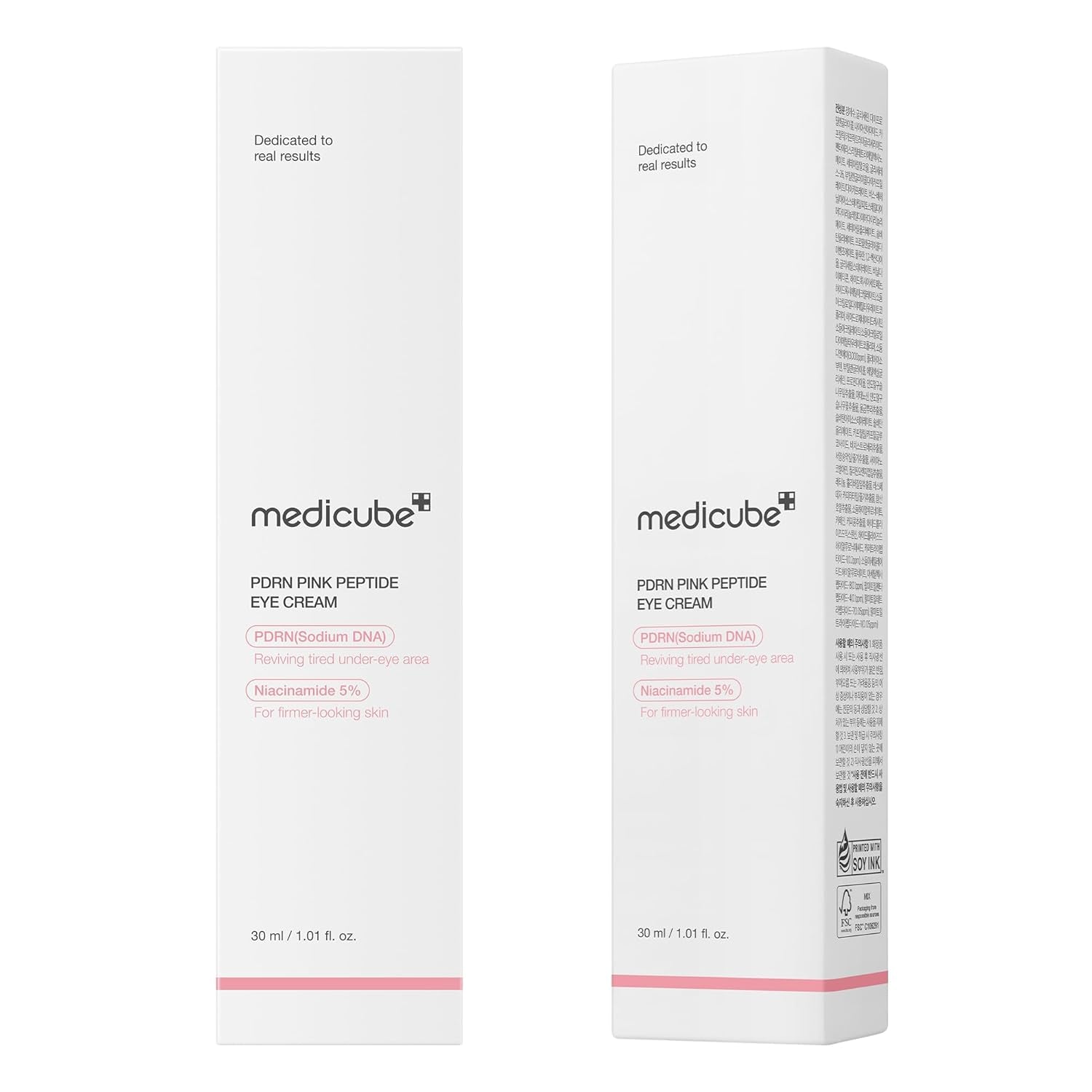 Eye Serum with Salmon DNA PDRN & Pink Peptides | 99% Purity Retinol for Fine Lines | PDRN & Niacinamide for Uneven Skin Tone | Korean Skincare, 1.01 Fl.Oz
