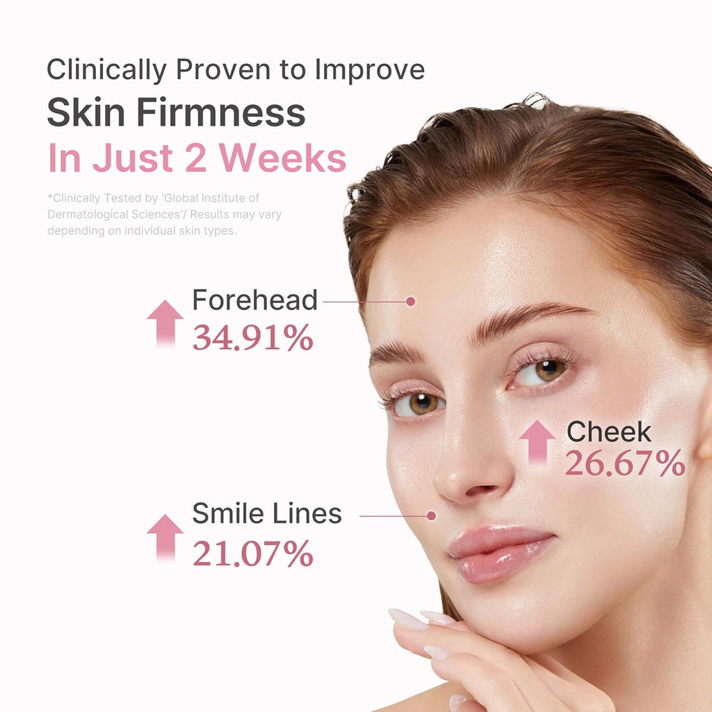 PDRN Pink Peptide Serum with Salmon DNA | Pink Glow Serum with Peptides & Niacinamide for Hydration & Firm-Looking Skin | Uneven Tone Care | Korean Skincare, 1.01 Fl. Oz