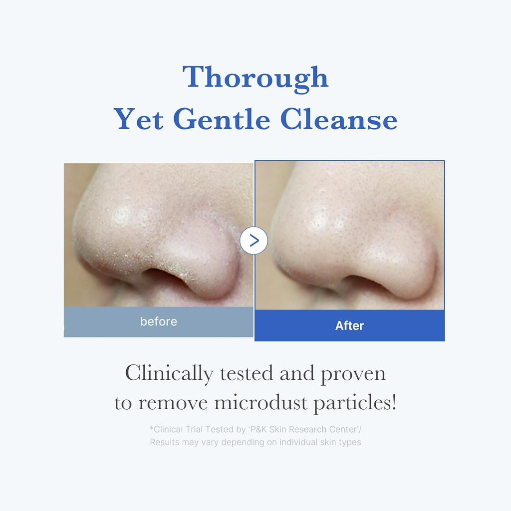 Facial Cleanser Zero Foam Cleanser | Daily Gentle Cleansing Foam for Sensitive Skin | Excess Sebum Control, Hydration, Pore Minimization | Korean Skincare, 4.23 Oz