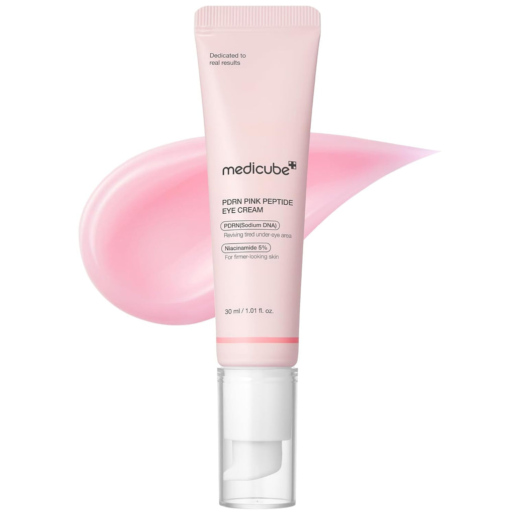 Eye Serum with Salmon DNA PDRN & Pink Peptides | 99% Purity Retinol for Fine Lines | PDRN & Niacinamide for Uneven Skin Tone | Korean Skincare, 1.01 Fl.Oz
